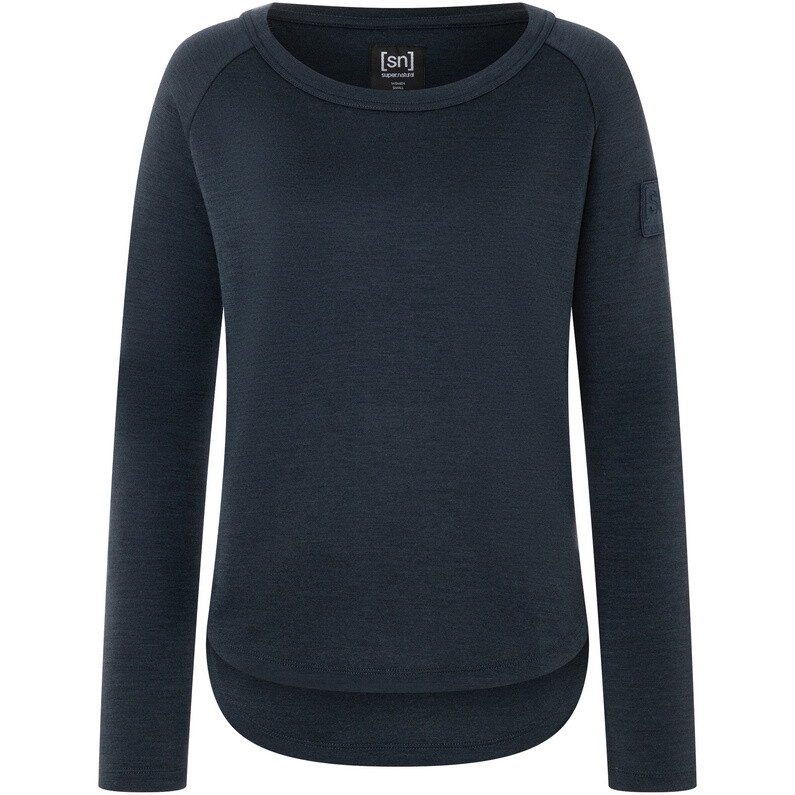 Женская органическая рубашка на каждый день с длинным рукавом и круглым вырезом Super.Natural, синий
Женская органическая рубашка на каждый день с длинным рукавом и круглым вырезом Super.Natural, синий