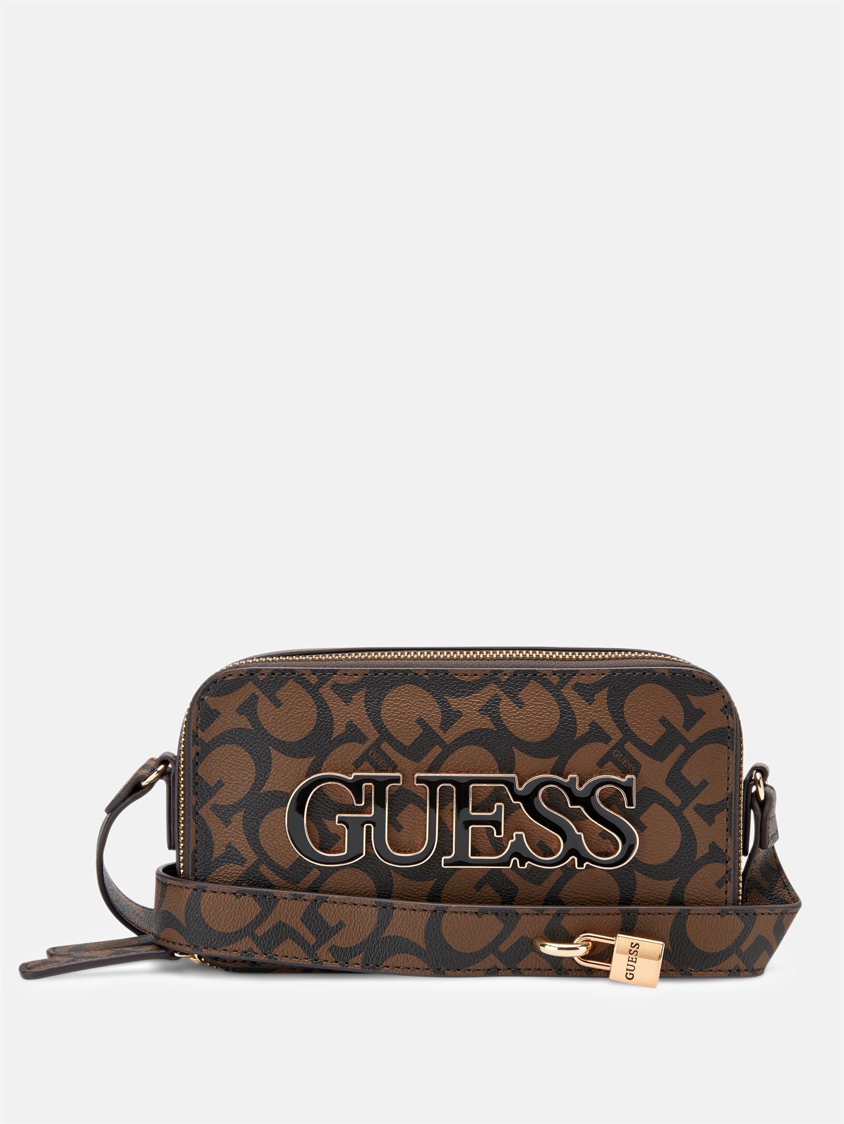 Reinee Mini с двойной молнией через плечо Guess Factory, темно-коричневый
Reinee Mini с двойной молнией через плечо Guess Factory, темно-коричневый