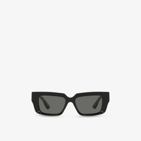 Солнцезащитные очки Gucci квадратные, черный
Солнцезащитные очки Gucci квадратные, черный