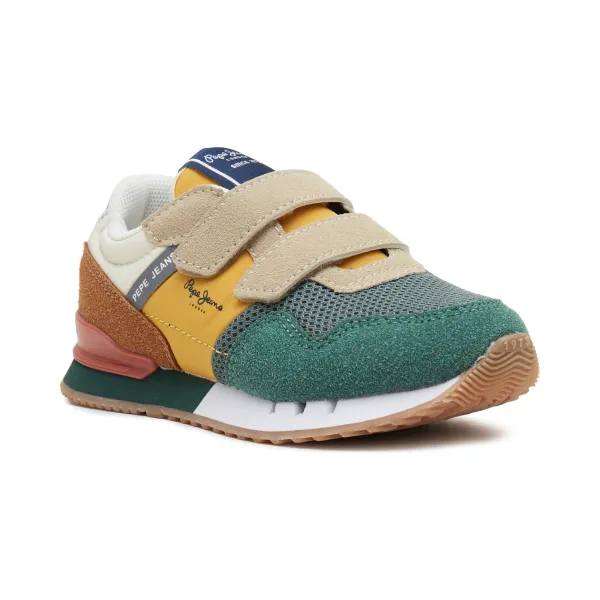 Кроссовки Pepe Jeans London, бирюзовый 
Кроссовки Pepe Jeans London, бирюзовый
