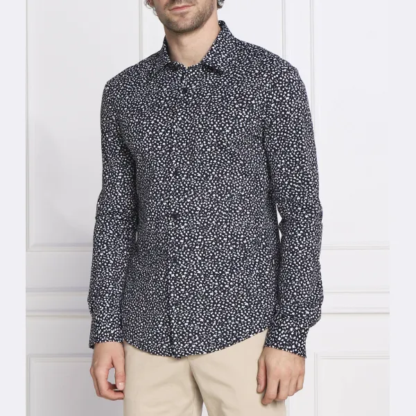 Рубашка узкого кроя Boss, синий
Рубашка узкого кроя Boss, синий