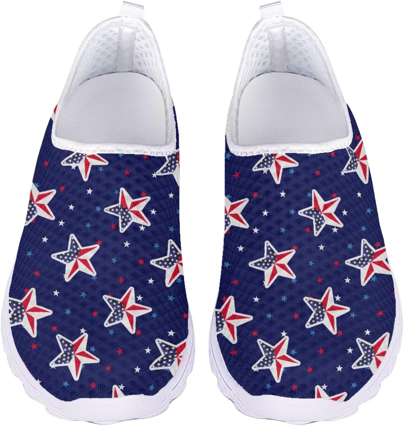 Кеды Belidome Slip On Clipper для женщин и мужчин, повседневная комфортная обувь для ходьбы и бега, Usa Flag Stars
Кеды Belidome Slip On Clipper для женщин и мужчин, повседневная комфортная обувь для ходьбы и бега, Usa Flag Stars
