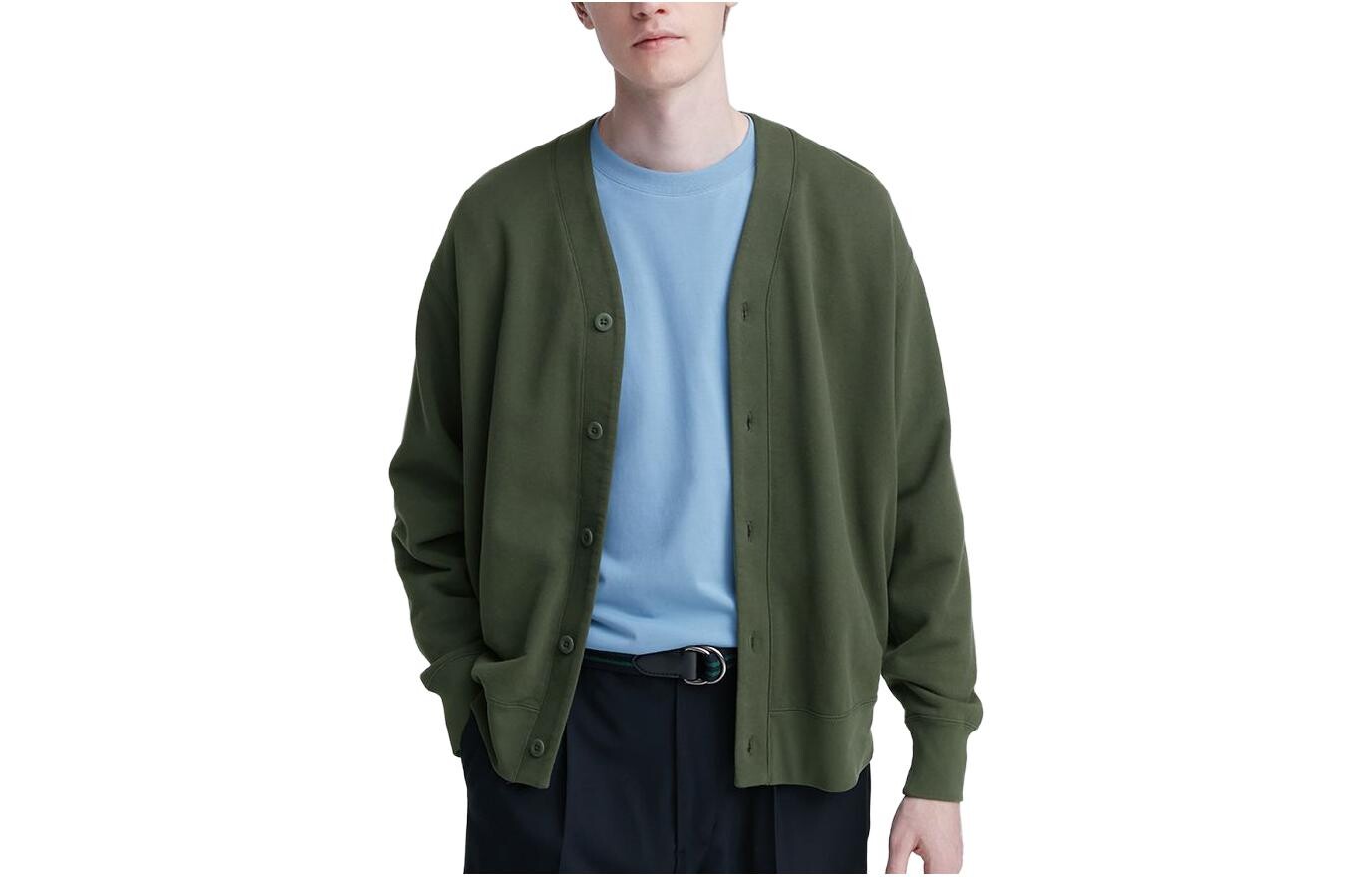 Трикотаж мужской зеленый Uniqlo, зеленый
Трикотаж мужской зеленый Uniqlo, зеленый