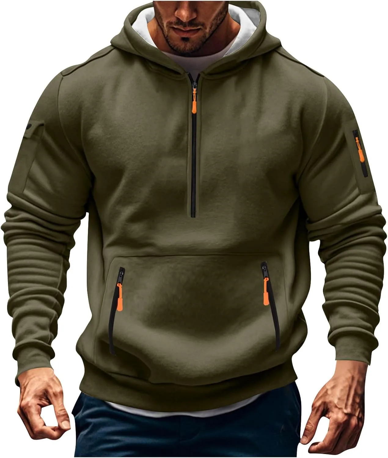 Плюс сайз карго свитшот для мужчин тактический спортивный худи оверсайз сафари с карманом
Плюс сайз карго свитшот для мужчин тактический спортивный худи оверсайз сафари с карманом