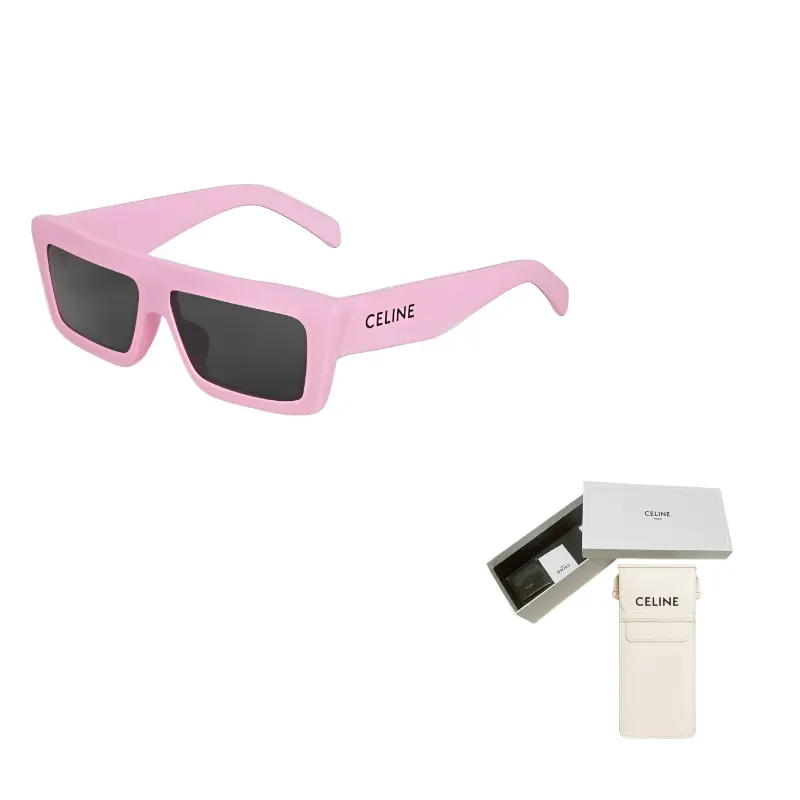CELINE Прямоугольная оправа для солнцезащитных очков унисекс розовая, Pink
CELINE Прямоугольная оправа для солнцезащитных очков унисекс розовая, Pink
