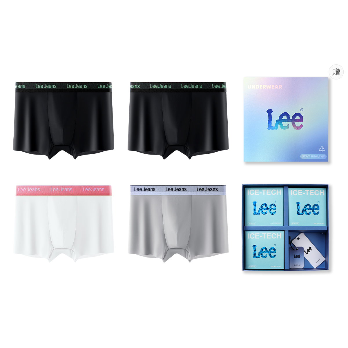 Мужские трусы-боксеры Lee, серый
Мужские трусы-боксеры Lee, серый