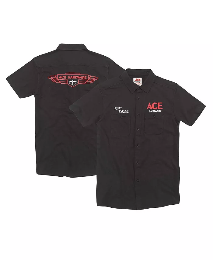 Мужская черная рубашка на пуговицах Ace Hardware Brew Master American Needle
Мужская черная рубашка на пуговицах Ace Hardware Brew Master American Needle