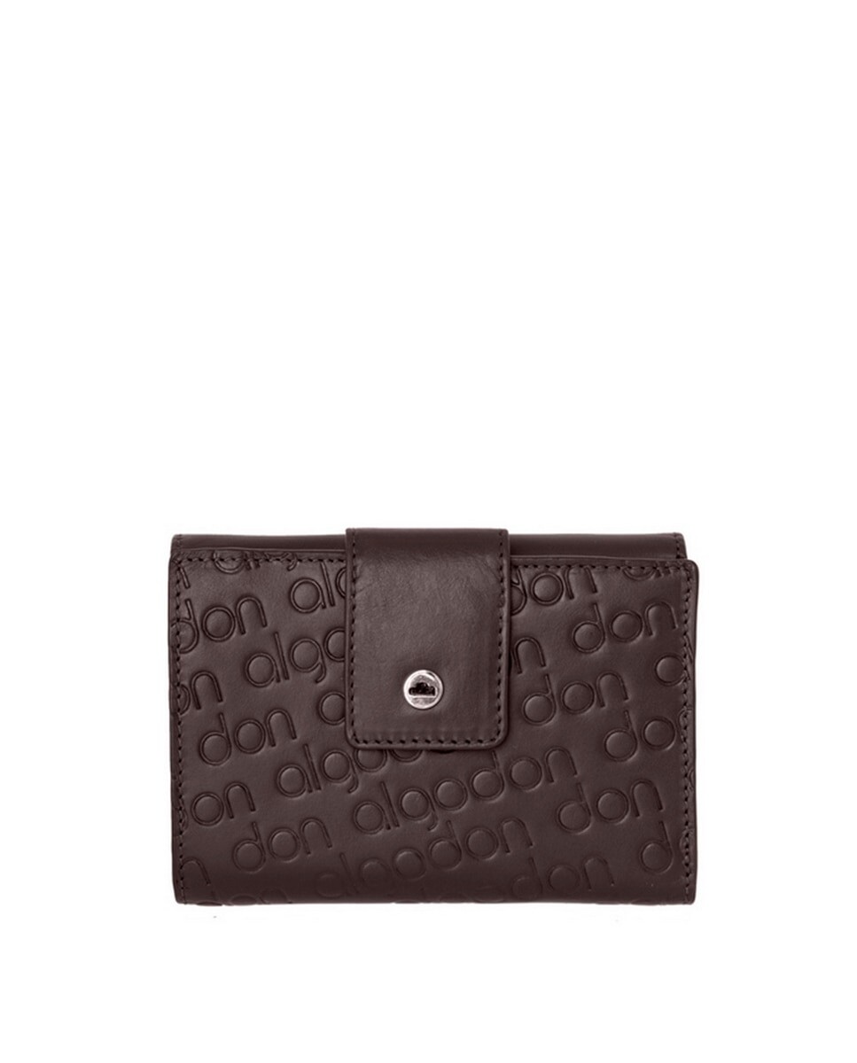 Женский кошелек из серой кожи Don Algodón, серый
Женский кошелек из серой кожи Don Algodón, серый