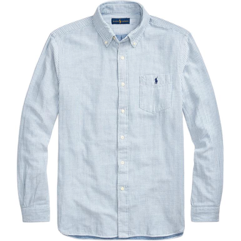 Polo Ralph Lauren Мужская рубашка светло-голубого цвета SS24
Polo Ralph Lauren Мужская рубашка светло-голубого цвета SS24