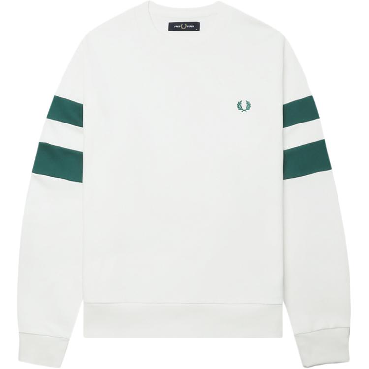 Хлопковый свитшот с вышитым логотипом FRED PERRY, белый
Хлопковый свитшот с вышитым логотипом FRED PERRY, белый