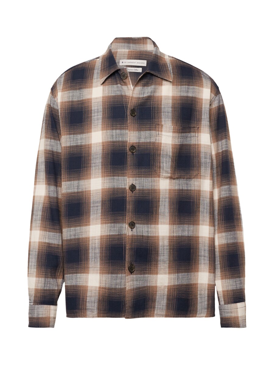 Клетчатая рубашка By Garment Makers Comfort fit Button Up Shirt Storm, коричневый
Клетчатая рубашка By Garment Makers Comfort fit Button Up Shirt Storm, коричневый