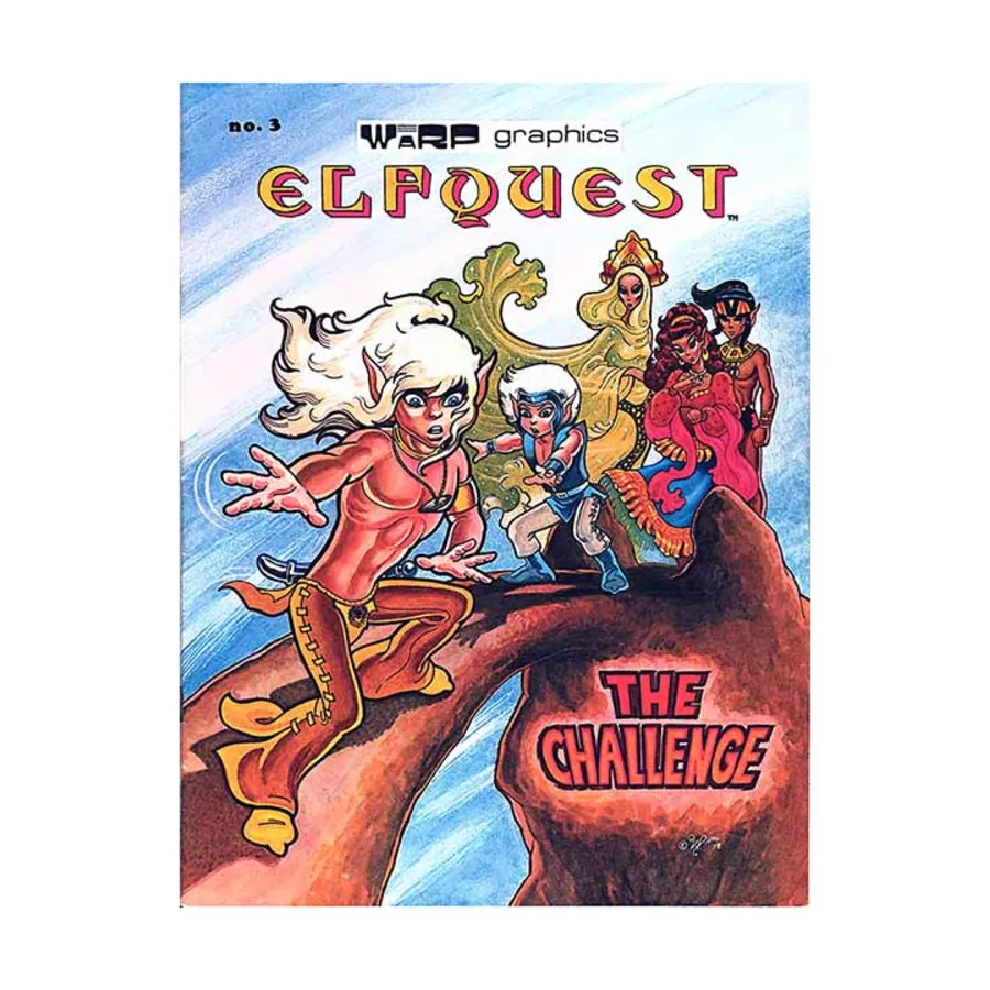 Журнал #3 "The Challenge", ElfQuest Magazine
Журнал #3 "The Challenge", ElfQuest Magazine