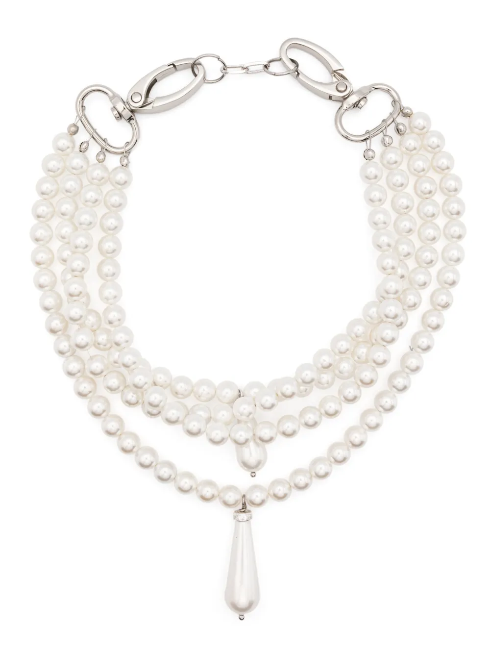 Многослойное колье Atu Body Couture, серебряный
Многослойное колье Atu Body Couture, серебряный