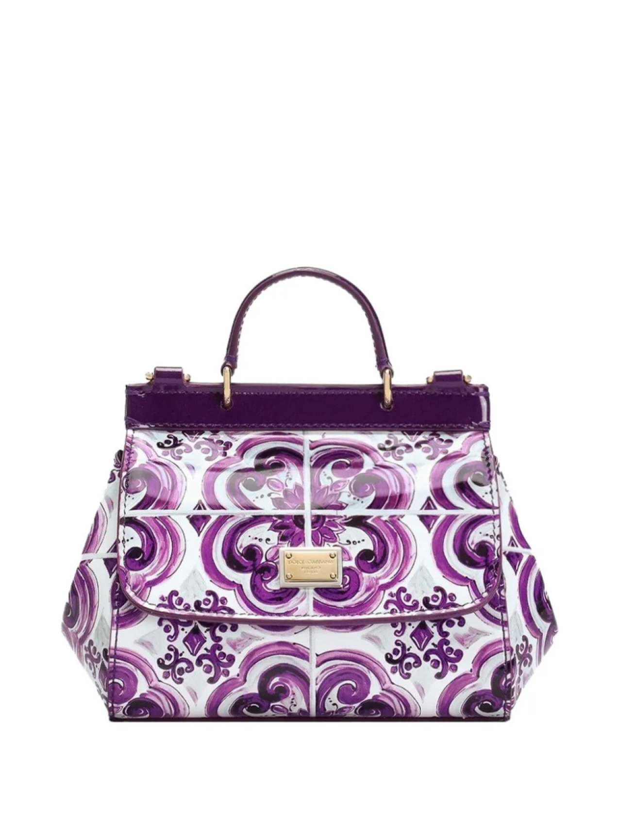 Dolce & Gabbana Kids сумка на плечо с принтом Maiolica, фиолетовый
Dolce & Gabbana Kids сумка на плечо с принтом Maiolica, фиолетовый
