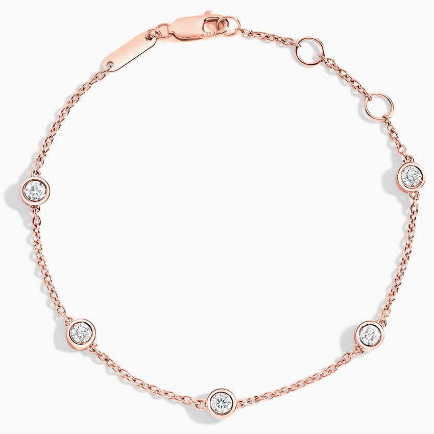 Браслет с пятью бриллиантами (1/2 карата) Brilliant Earth
Браслет с пятью бриллиантами (1/2 карата) Brilliant Earth