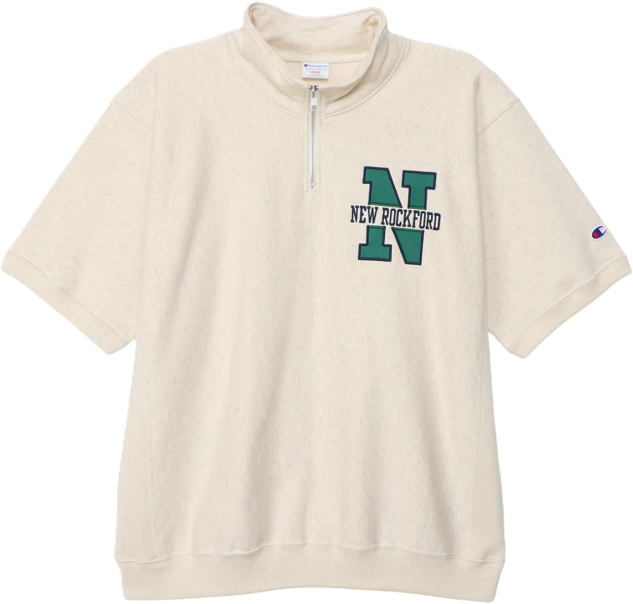 Мужская толстовка Champion с коротким рукавом, 100% хлопок, флис, свободный крой, графический логотип, овсяный
Мужская толстовка Champion с коротким рукавом, 100% хлопок, флис, свободный крой, графический логотип, овсяный