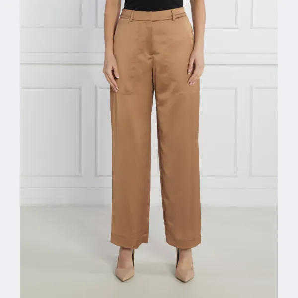 Атласные брюки свободного кроя Boss, коричневый
Атласные брюки свободного кроя Boss, коричневый