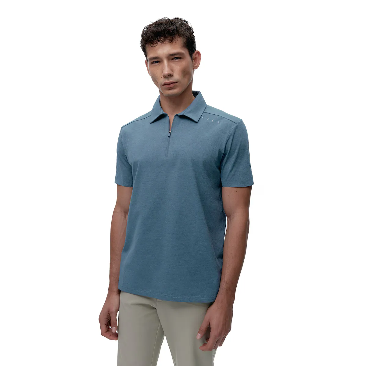 Kariba Born Living Yoga Мужская рубашка поло, серо-голубой
Kariba Born Living Yoga Мужская рубашка поло, серо-голубой