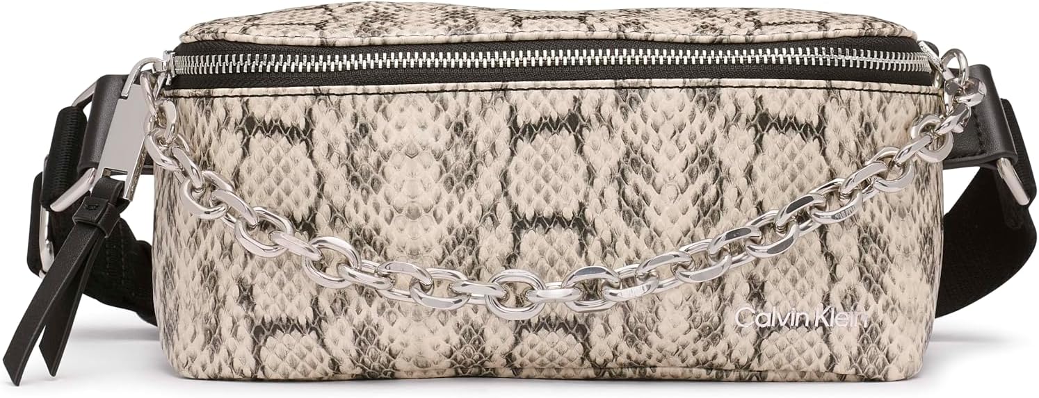 Женская сумка-органайзер на пояс Calvin Klein Rain, Cherub White/Black
Женская сумка-органайзер на пояс Calvin Klein Rain, Cherub White/Black
