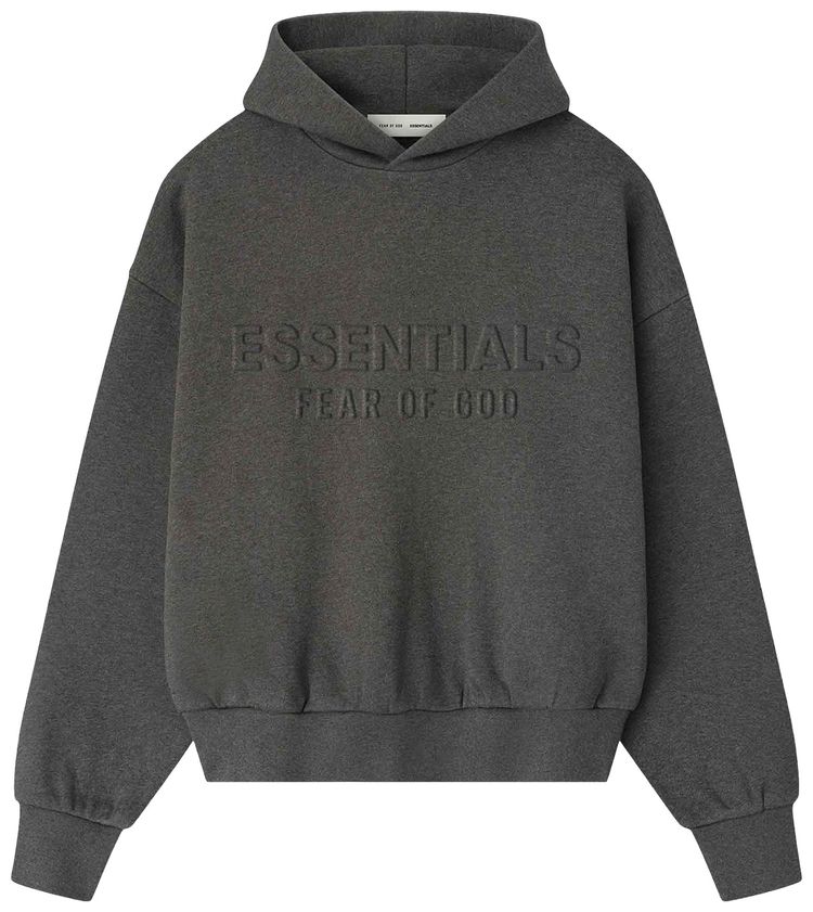 Толстовка Fear of God Essentials Embossed Classic Hoodie цвета «угольно-серый меланж»
Толстовка Fear of God Essentials Embossed Classic Hoodie цвета «угольно-серый меланж»