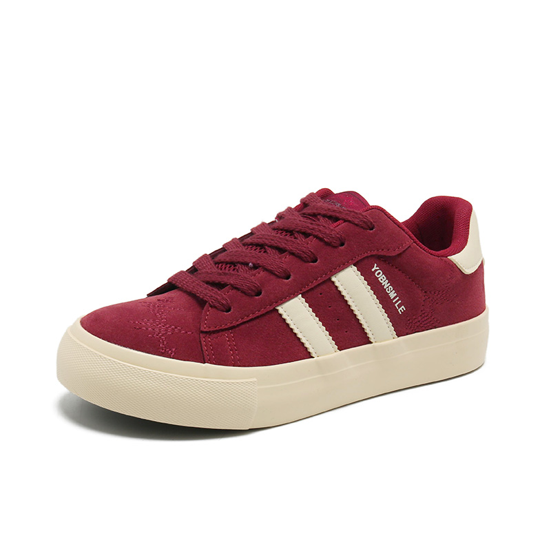 BOLE Скользоустойчивые и дышащие мужские скейтерские кеды низкие бордовые, цвет Burgundy
BOLE Скользоустойчивые и дышащие мужские скейтерские кеды низкие бордовые, цвет Burgundy