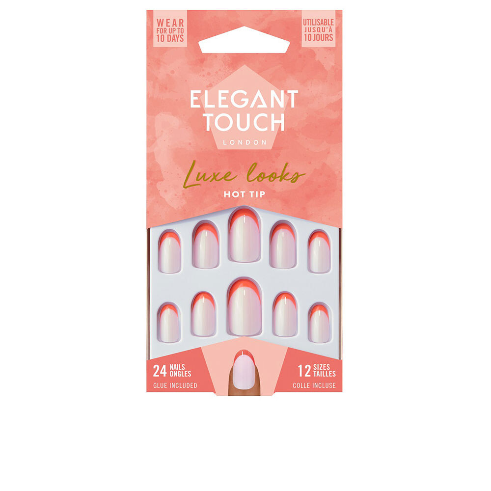 Накладные ногти Luxe looks 24 nails with glue oval limited ed Elegant touch, 24 единицы, hot tip
Накладные ногти Luxe looks 24 nails with glue oval limited ed Elegant touch, 24 единицы, hot tip