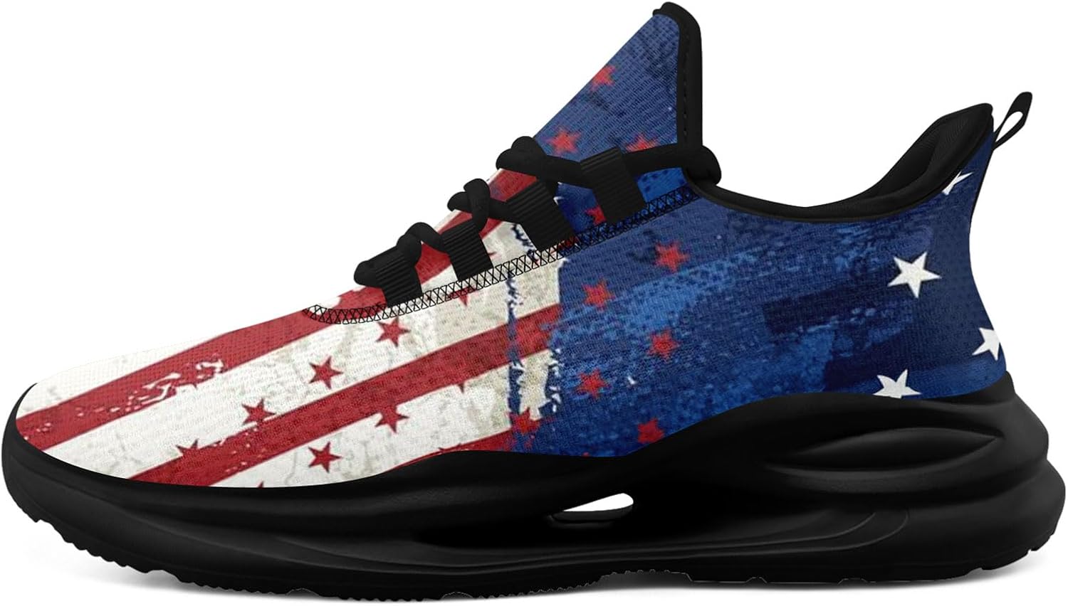 Мужские беговые кроссовки с сеткой, дизайн с американским флагом для патриотических энтузиастов и ветеранов Onegam, белый/черный/красный/синий/темно-синий
Мужские беговые кроссовки с сеткой, дизайн с американским флагом для патриотических энтузиастов и ветеранов Onegam, белый/черный/красный/синий/темно-синий