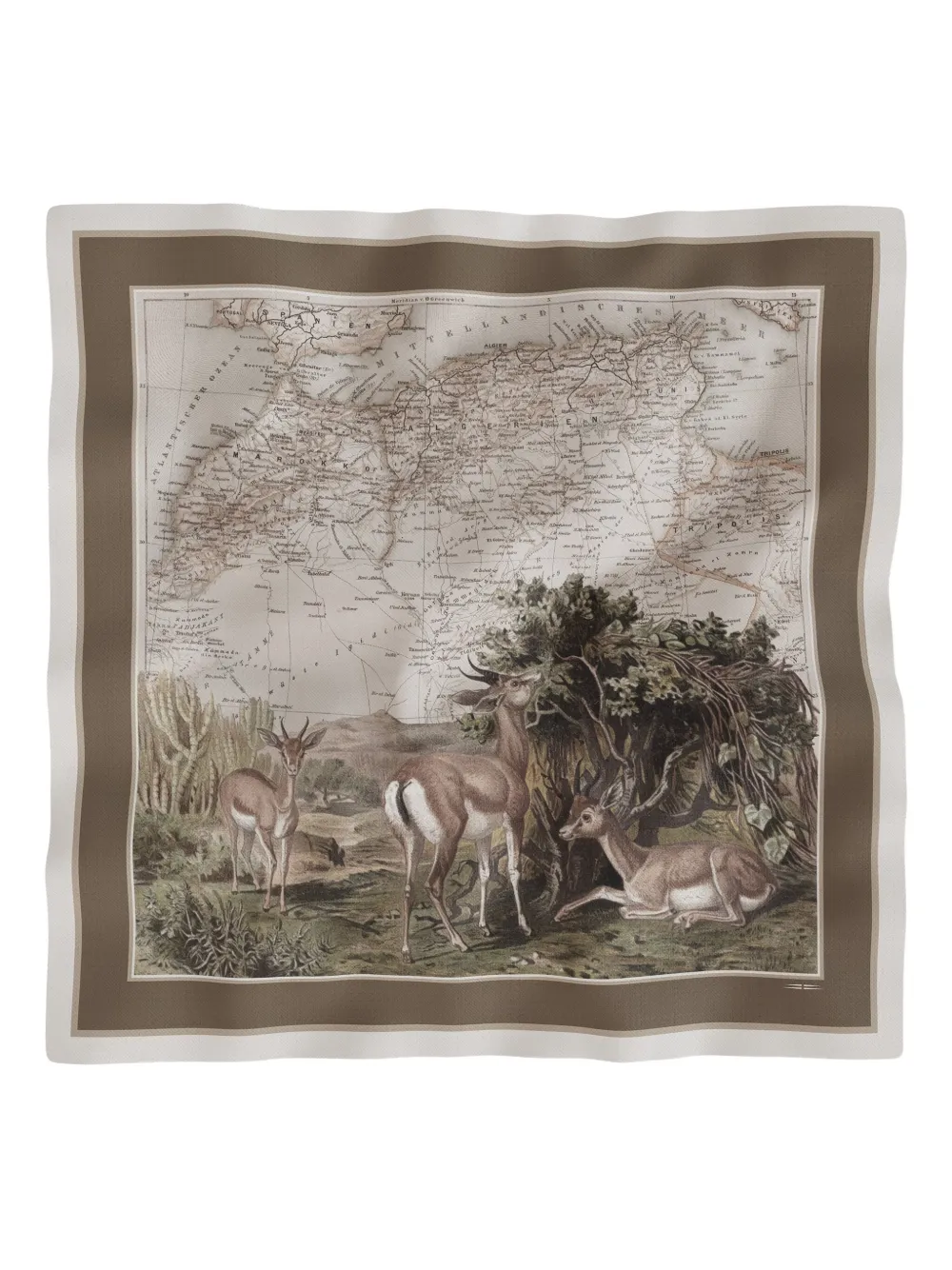 Платок с принтом Saïda Maouli, нейтральный
Платок с принтом Saïda Maouli, нейтральный