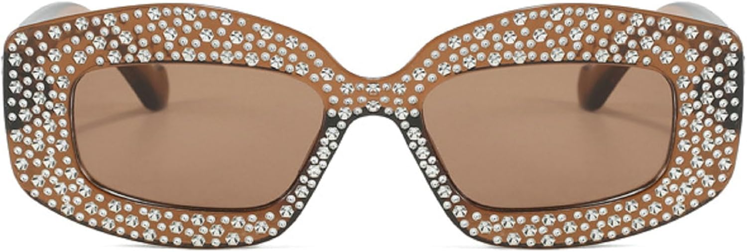 Блестящие квадратные солнцезащитные очки с бриллиантами для женщин, солнцезащитные очки со стразами, модные солнцезащитные очки с кристаллами, аксессуар для костюмированной вечеринки mincl, Brown
Блестящие квадратные солнцезащитные очки с бриллиантами для женщин, солнцезащитные очки со стразами, модные солнцезащитные очки с кристаллами, аксессуар для костюмированной вечеринки mincl, Brown