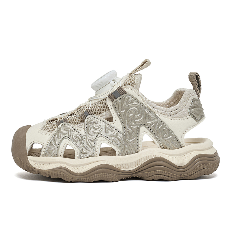 Противоскользящие износостойкие детские сандалии для детей HOBIBEAR, бежевый
Противоскользящие износостойкие детские сандалии для детей HOBIBEAR, бежевый