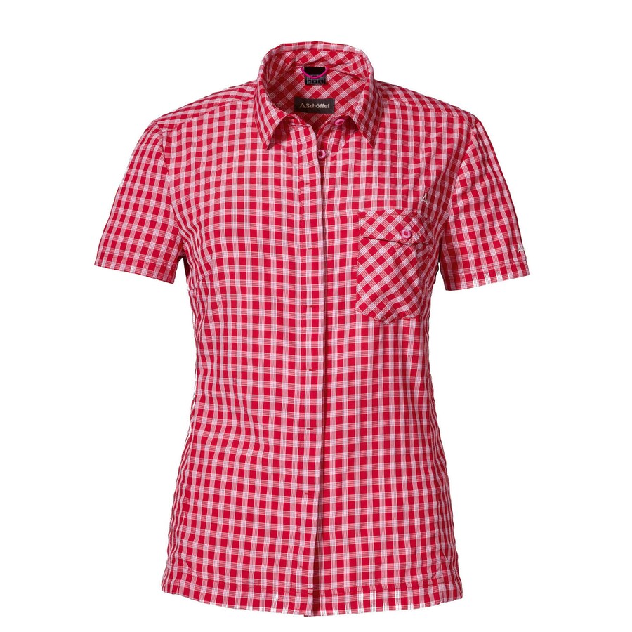 Спортивная рубашка на пуговицах Schöffel Garda, красный
Спортивная рубашка на пуговицах Schöffel Garda, красный