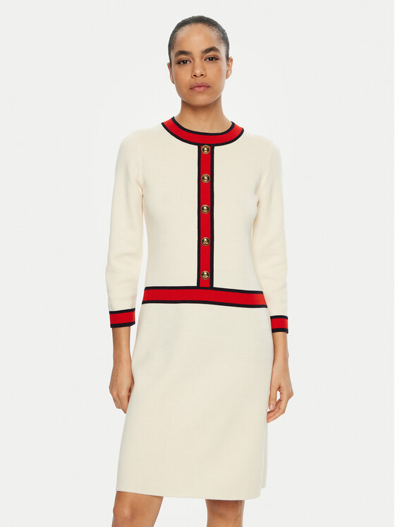 Трикотажное платье обычного кроя Mauri 100025 Luisa Spagnoli, бежевый
Трикотажное платье обычного кроя Mauri 100025 Luisa Spagnoli, бежевый