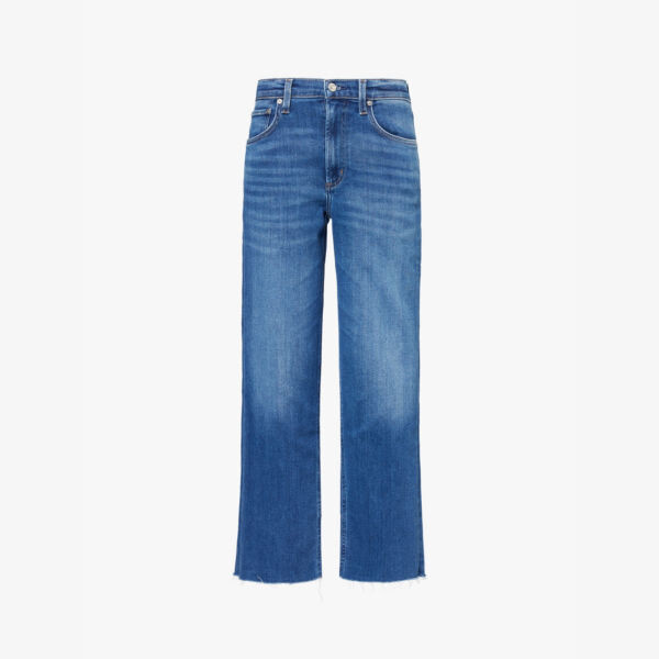 Джинсы Palma прямого кроя с высокой посадкой из денима Citizens Of Humanity, индиго 
Джинсы Palma прямого кроя с высокой посадкой из денима Citizens Of Humanity, индиго