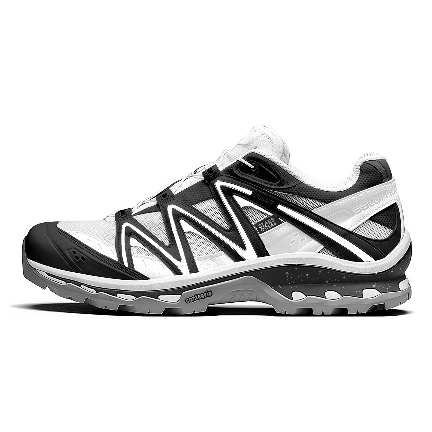 SALOMON XT Quest устойчивые к истиранию низкие кроссовки Unisex Black White Gray
SALOMON XT Quest устойчивые к истиранию низкие кроссовки Unisex Black White Gray