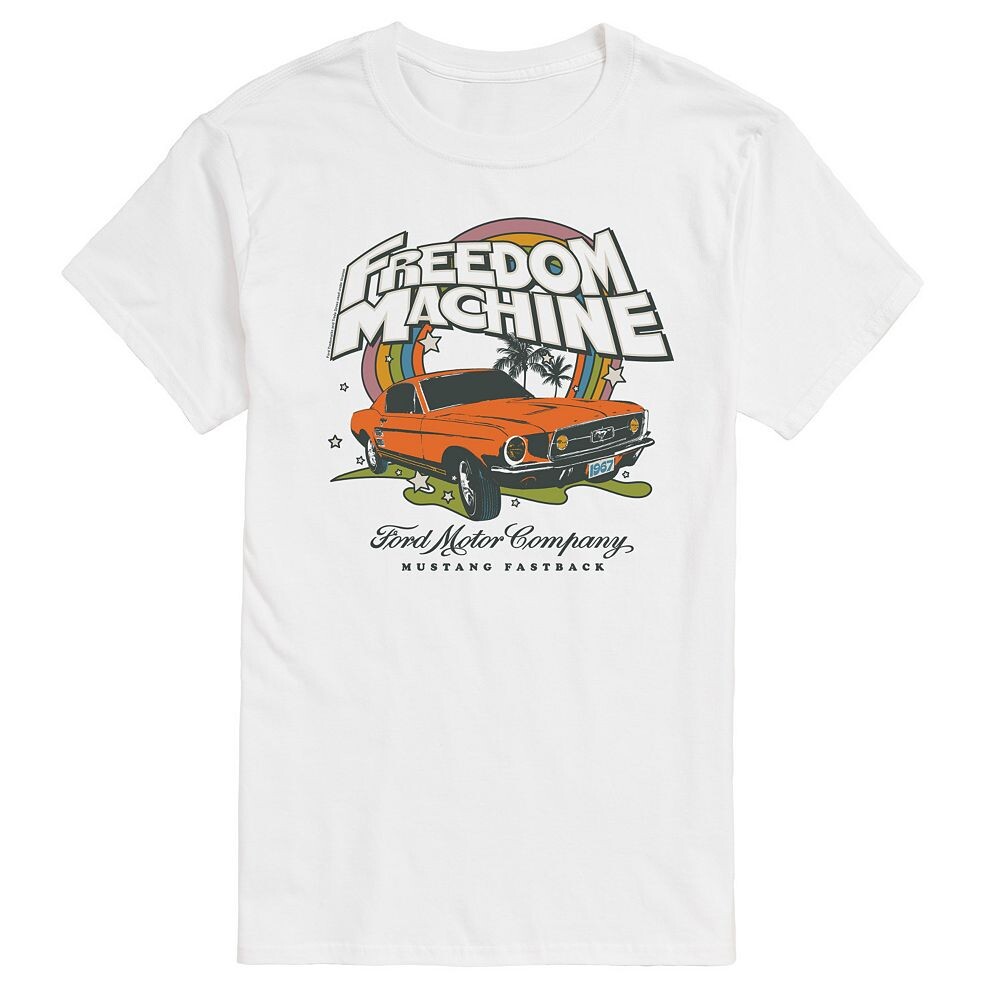 Мужская футболка с графическим рисунком в стиле ретро Ford Freedom Machine Licensed Character, белый
Мужская футболка с графическим рисунком в стиле ретро Ford Freedom Machine Licensed Character, белый