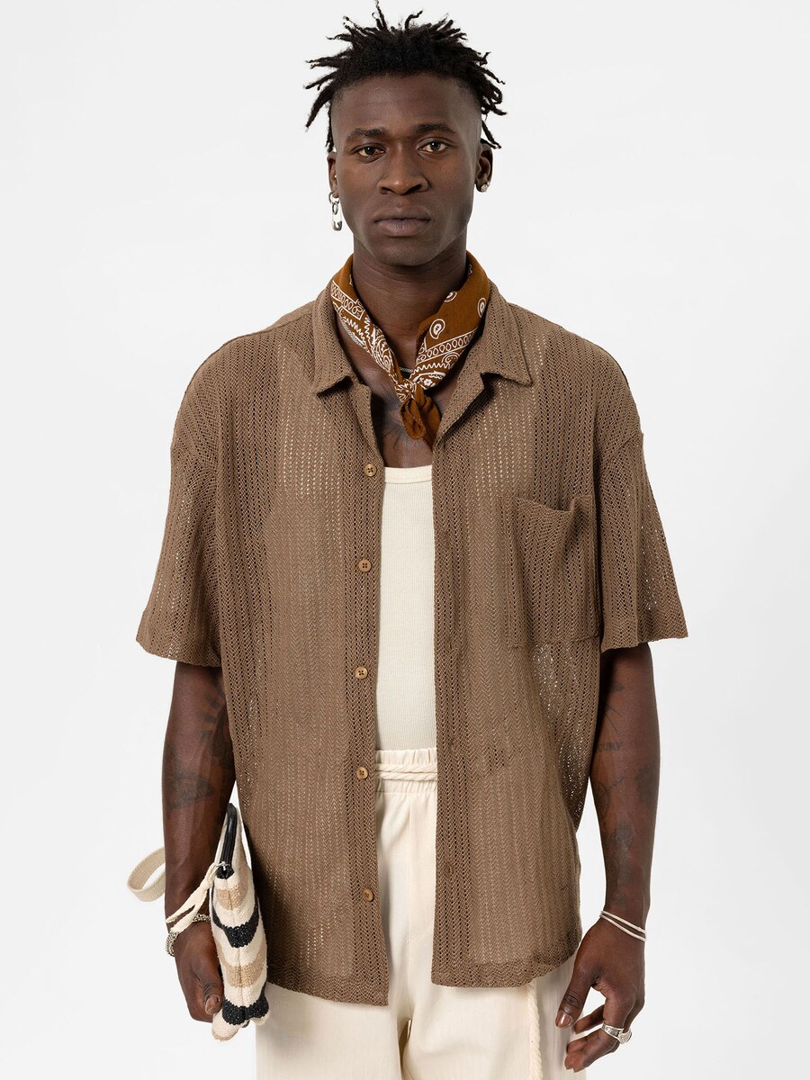 Повседневная рубашка VAMOS CLO Comfort fit Button Up Shirt Lithodora, коричневый
Повседневная рубашка VAMOS CLO Comfort fit Button Up Shirt Lithodora, коричневый