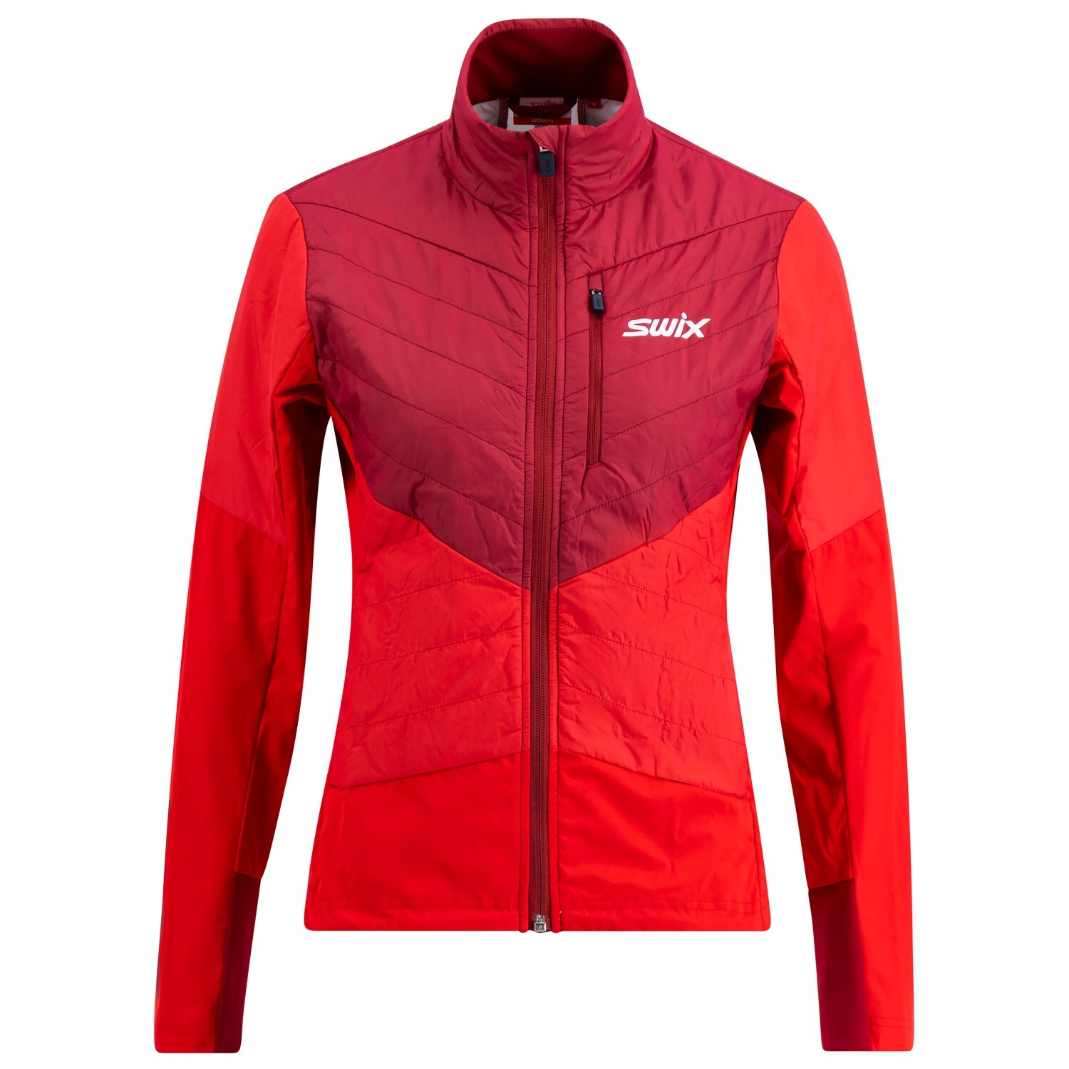 Куртка для беговых лыж Swix Women's Dynamic Hybrid Insulated, цвет Rhubarb Red/Swix Red
Куртка для беговых лыж Swix Women's Dynamic Hybrid Insulated, цвет Rhubarb Red/Swix Red