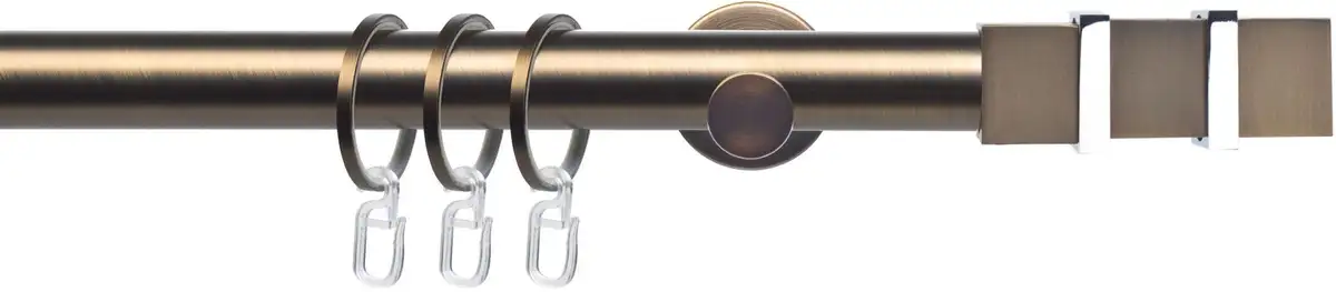 Карниз Liedeco "CELQUADE01SG1L", 1 направляющая фиксированного размера, 1 направляющая фиксированного размера Ø 25 мм 160 см, Ø 25 мм, цвет bronzefarben
Карниз Liedeco "CELQUADE01SG1L", 1 направляющая фиксированного размера, 1 направляющая фиксированного размера Ø 25 мм 160 см, Ø 25 мм, цвет bronzefarben