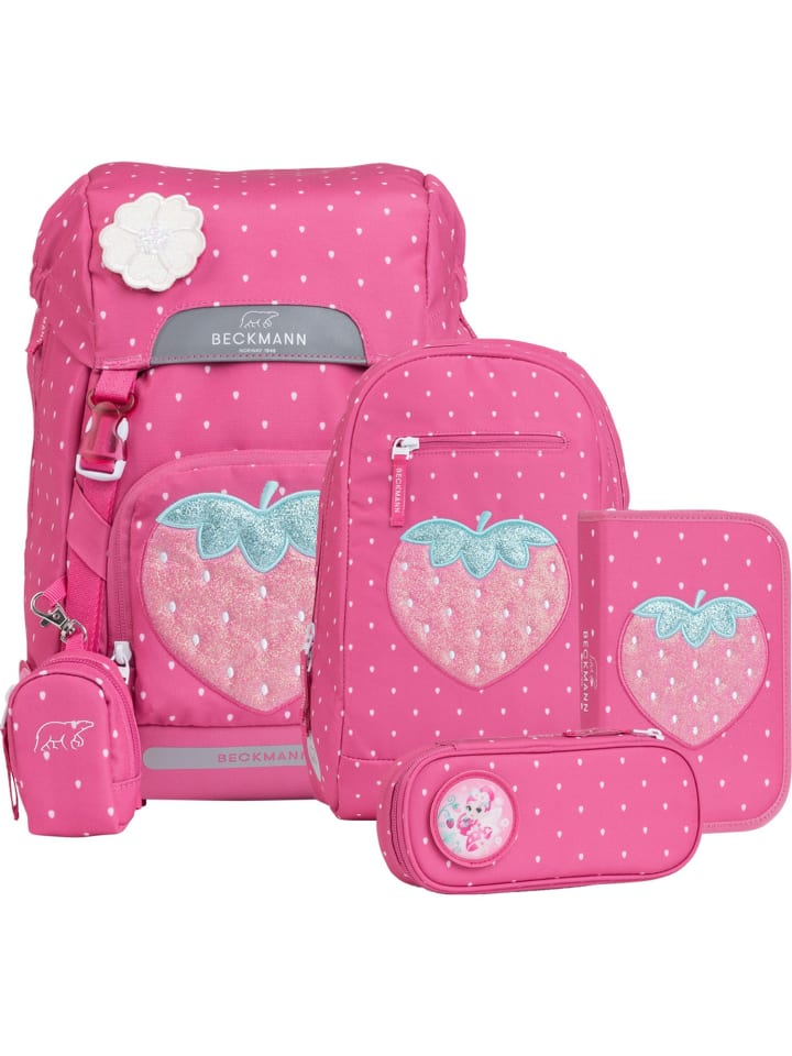 BECKMANN Классический школьный рюкзак объемом 22 л, 6 предметов. Цвет: клубника, красный
BECKMANN Классический школьный рюкзак объемом 22 л, 6 предметов. Цвет: клубника, красный