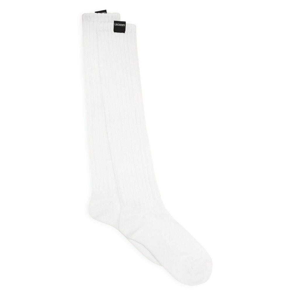 Носки с напуском унисекс LECHERY Scrunch, белый 
Носки с напуском унисекс LECHERY Scrunch, белый