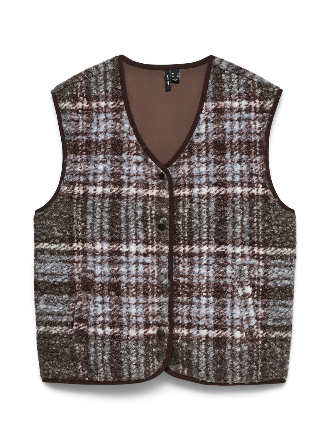 VERO MODA Жилет 'VMNicoline' в цвете Chocolate
VERO MODA Жилет 'VMNicoline' в цвете Chocolate