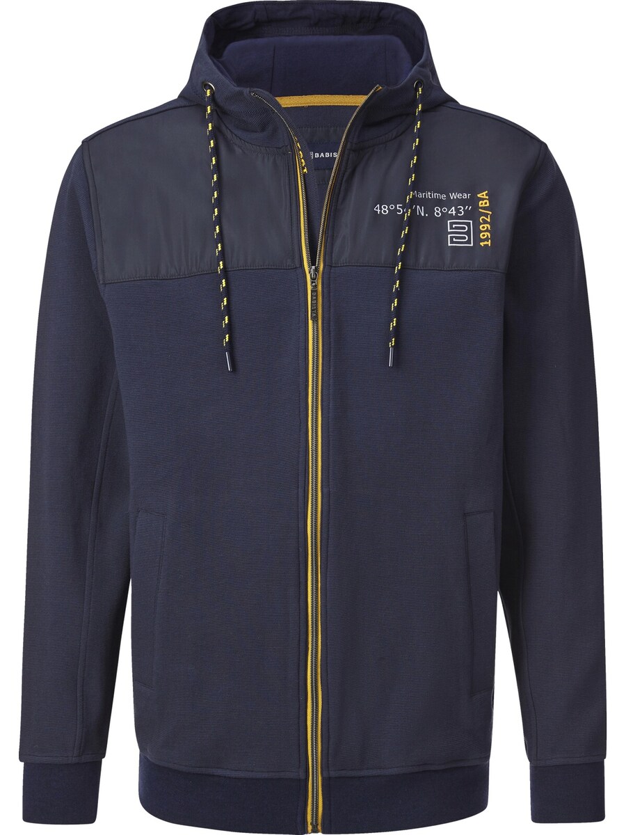 Толстовка с капюшоном на молнии BABISTA Nelzino, темно-синий
Толстовка с капюшоном на молнии BABISTA Nelzino, темно-синий