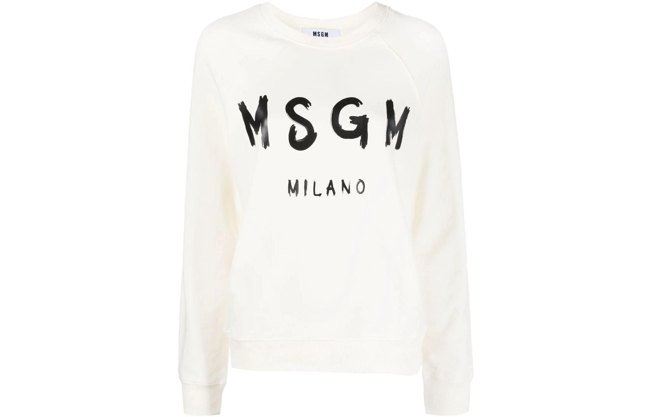 MSGM Logo embroidered Cotton Sweatshirt, Красный, MSGM Logo embroidered Cotton Sweatshirt
MSGM Logo embroidered Cotton Sweatshirt, Красный, MSGM Logo embroidered Cotton Sweatshirt