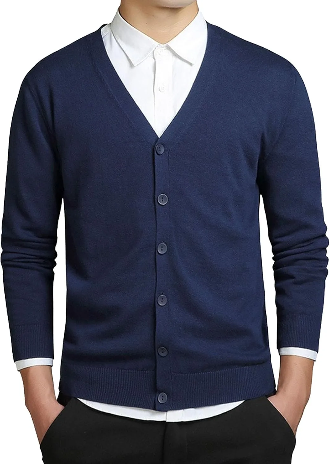 Мужской свитер кардикан свободного кроя с длинным рукавом JEKE-DG
Мужской свитер кардикан свободного кроя с длинным рукавом JEKE-DG