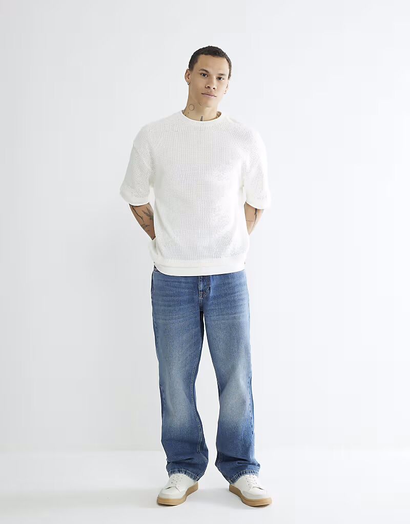 Джинсы свободного кроя River Island синего цвета - средний размер
Джинсы свободного кроя River Island синего цвета - средний размер