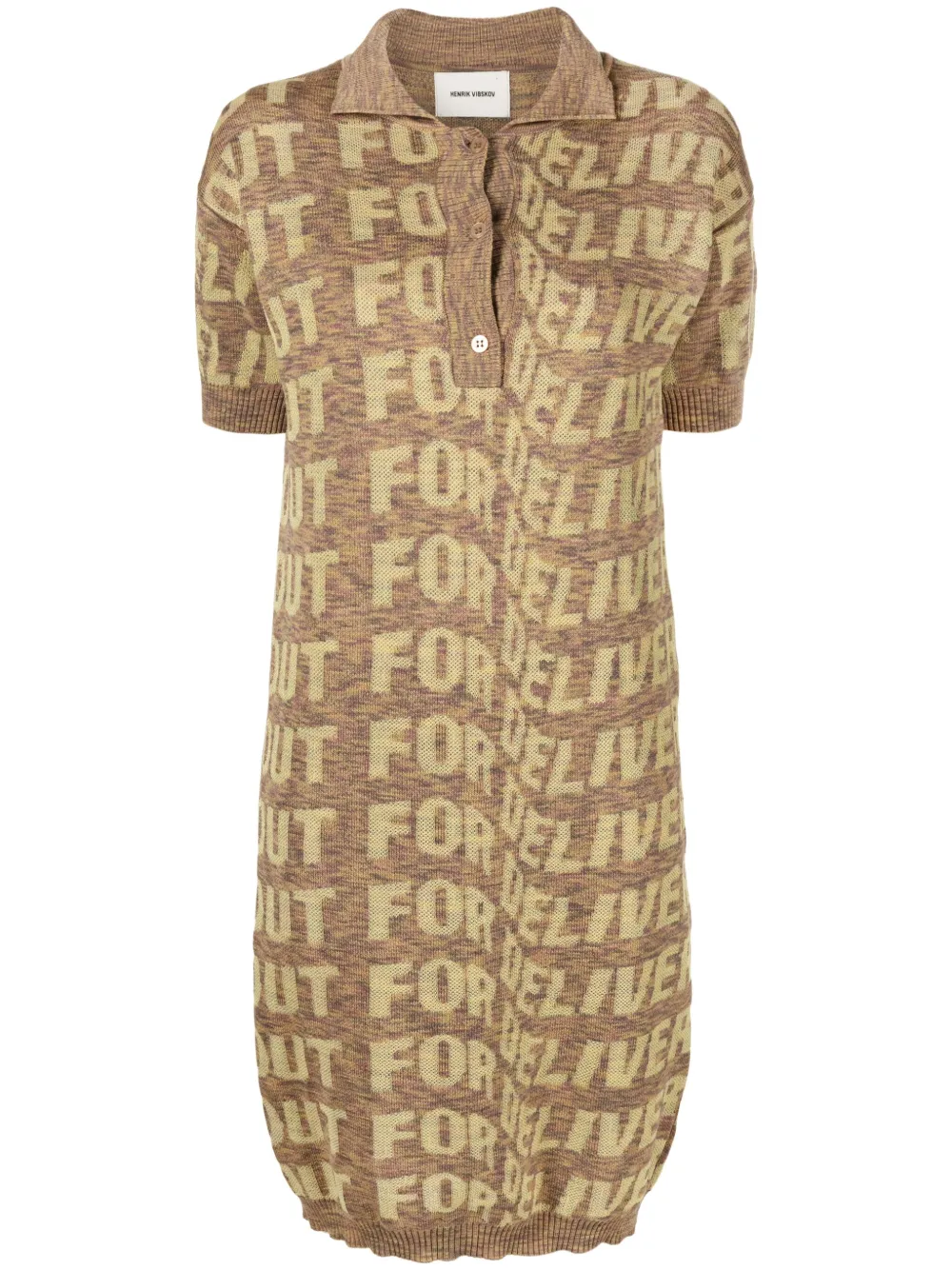 Платье Signed с воротником поло Henrik Vibskov, желтый
Платье Signed с воротником поло Henrik Vibskov, желтый