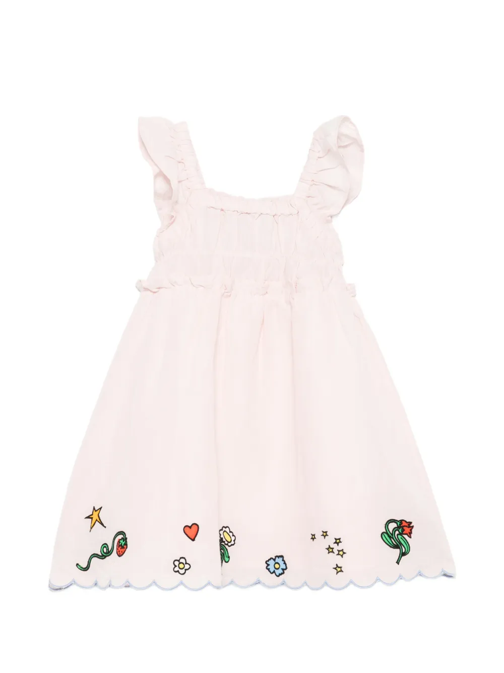 Платье с воланами и графичным принтом Stella Mccartney Kids, розовый
Платье с воланами и графичным принтом Stella Mccartney Kids, розовый
