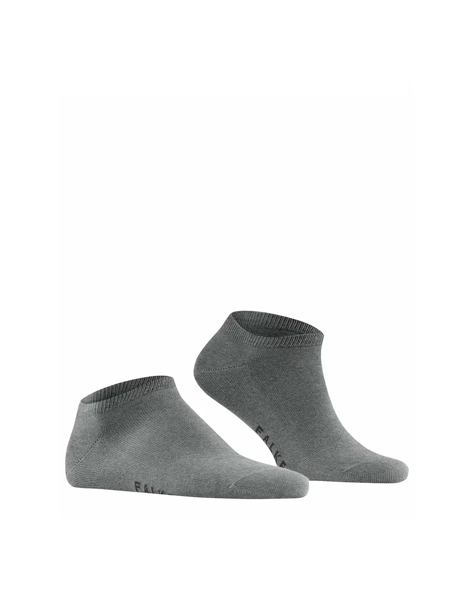 Гладкий меланжевый букет на щиколотке Falke, серый 
Гладкий меланжевый букет на щиколотке Falke, серый