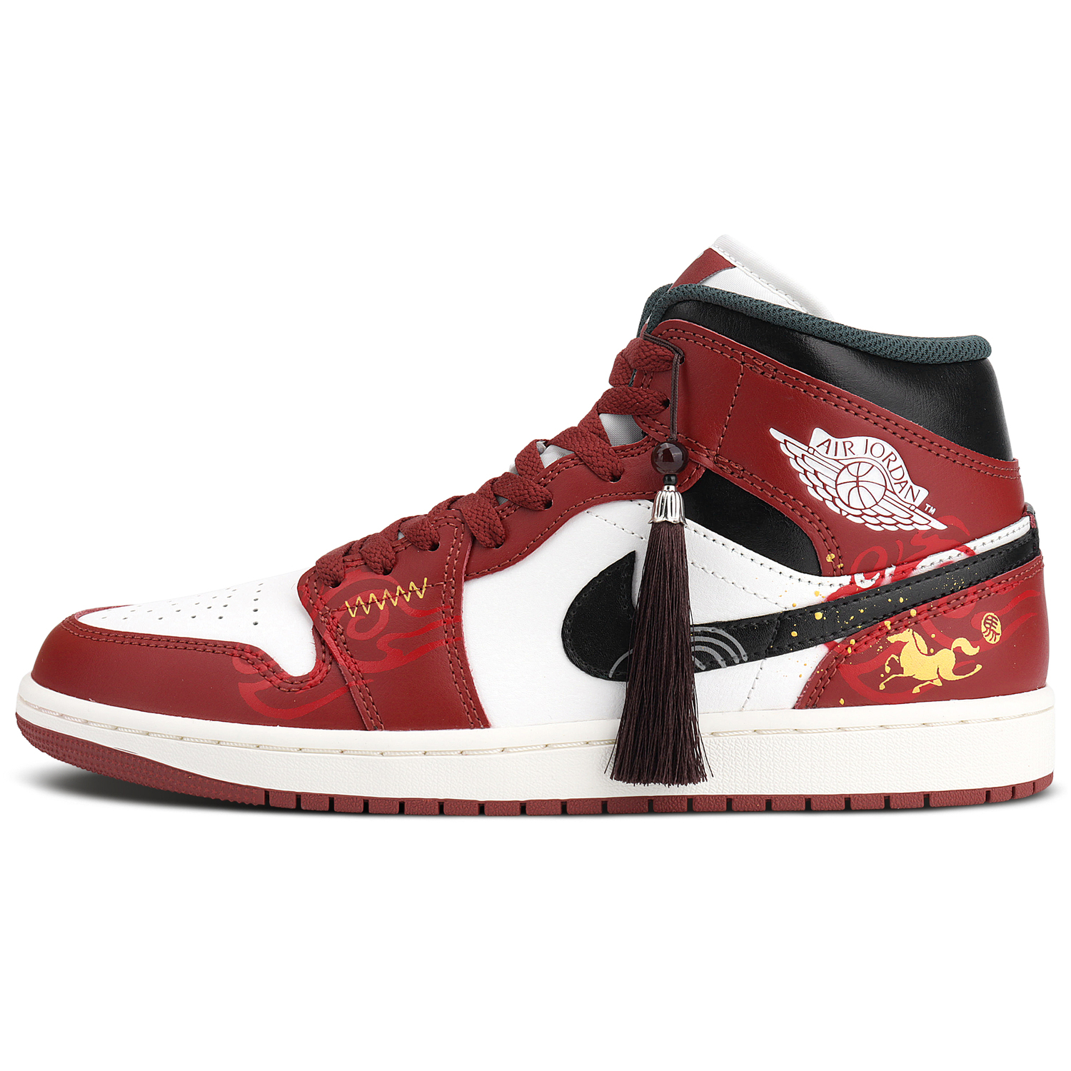 Jordan Кроссовки Air 1 Mid top Vintage Basketball Shoes Men's Red White
Jordan Кроссовки Air 1 Mid top Vintage Basketball Shoes Men's Red White