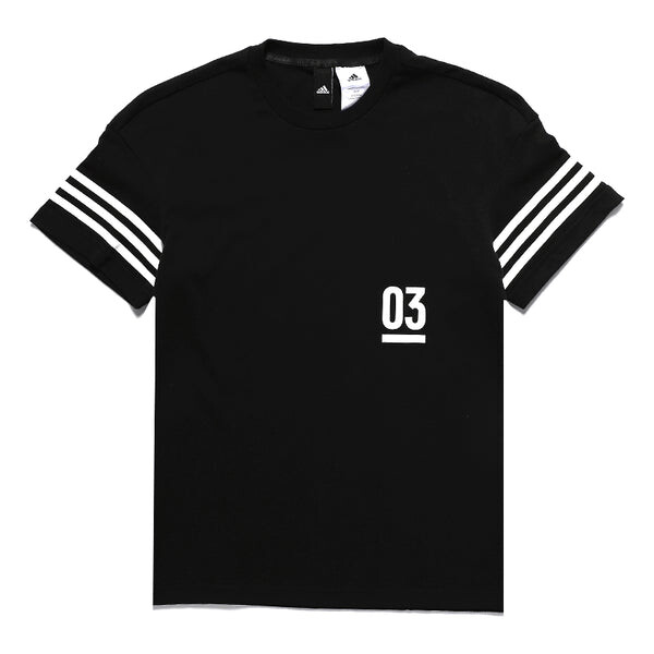 Футболка men's cuff stripe sports black t-shirt Adidas, черный
Футболка men's cuff stripe sports black t-shirt Adidas, черный